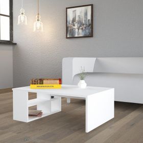 Decormet Defne Beyaz Duvar Rafı