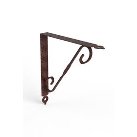 Decormet Ferforje Bakır Dövme 19x25 mm Raf Altı Konsol