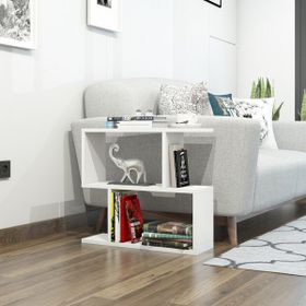 Decormet Lale Beyaz Duvar Rafı