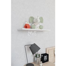 Decormet Love Beyaz-Parlak Beyaz Raf Seti
