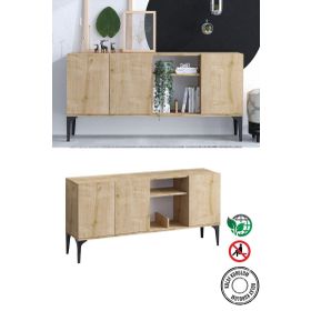 Decormet Miranda DEC0072 150x40x80 cm Meşe Konsol