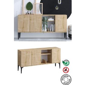Decormet Miranda DEC0072 150x40x80 cm Meşe Konsol