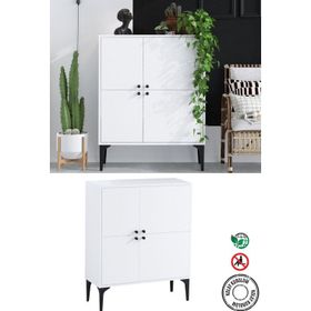 Decormet Moon DEC0003 115x35x90 cm Beyaz Konsol