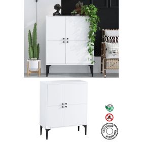 Decormet Moon DEC0003 115x35x90 cm Beyaz Konsol