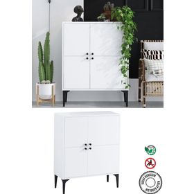 Decormet Moon DEC0003 115x35x90 cm Beyaz Konsol