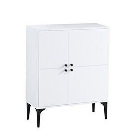 Decormet Moon DEC0003 115x35x90 cm Beyaz Konsol