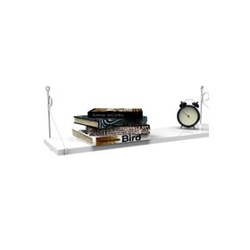Decormet Seramoni 1 Raflı Beyaz Raf Seti