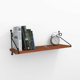Decormet Seramoni 1 Raflı Ceviz Raf Seti