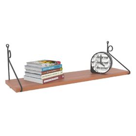 Decormet Seramoni 1 Raflı Ceviz Raf Seti