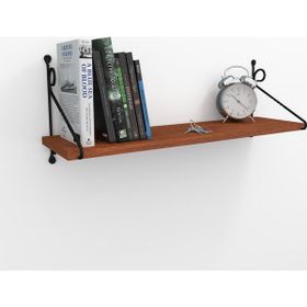 Decormet Seramoni 1 Raflı Ceviz Raf Seti