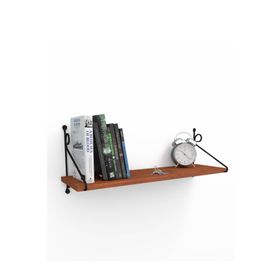 Decormet Seramoni 1 Raflı Ceviz Raf Seti