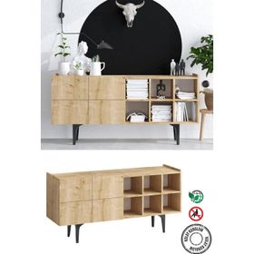 Decormet Sirius DEC0001 150x40x75 cm Meşe Konsol