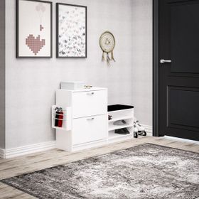 Decormet Trend Beyaz Ayakkabı Dolabı