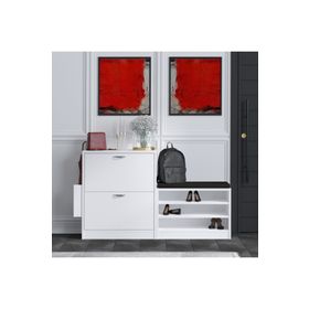 Decormet Trend Beyaz Ayakkabı Dolabı