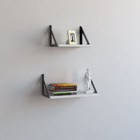 Decormet Üçgen 2'li Raf Seti