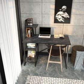 Decorotika Admira Siyah Çalışma Masası
