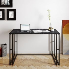 Decorotika Alfa Siyah Çalışma Masası