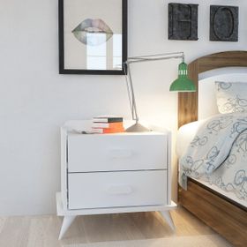 Decorotika Andaz Beyaz Komodin