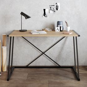 Decorotika Anemon Ceviz Siyah Çalışma Masası