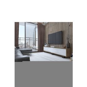 Decorotika Askal Ud Beyaz Tv Ünitesi