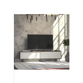 Decorotika Askal Ud Beyaz Tv Ünitesi