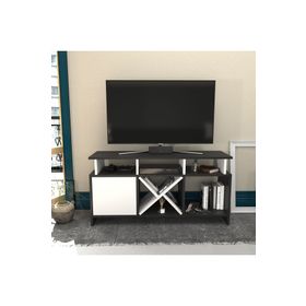 Decorotika Auburn Antrasit Beyaz Tv Ünitesi