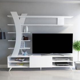 Decorotika Beyaz Duru Tv Ünitesi