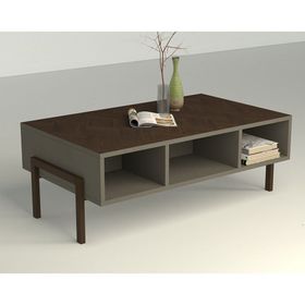Decorotika Demir Ayak 1 Kahve Galaxy Linea Orta Sehpa