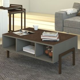 Decorotika Demir Ayak 1 Kahve Galaxy Linea Orta Sehpa