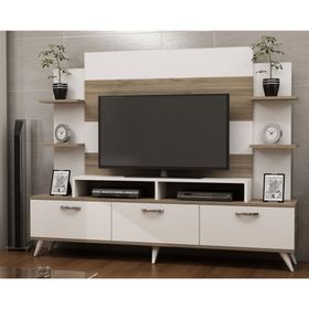 Decorotika Diana Beyaz Ceviz TV Ünitesi