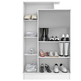 Decorotika Gupse Çok Amaçlı Beyaz Dolap
