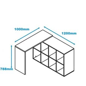 Decorotika Mayer Beyaz Çalışma Masası