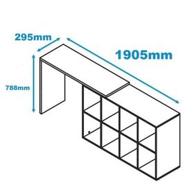 Decorotika Mayer Beyaz Çalışma Masası
