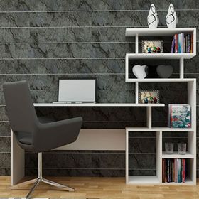 Decorotika Next Beyaz Çalışma Masası