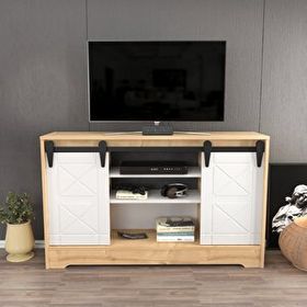 Decorotika Nisay Safirmeşe Beyaz Tv Ünitesi