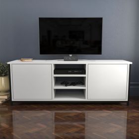 Decorotika Otis Siyah Beyaz Tv Ünitesi