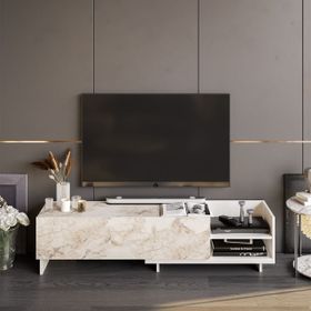 Decorotika Parion Beyaz Tv Ünitesi