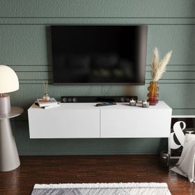 Decorotika Poling Beyaz Tv Ünitesi