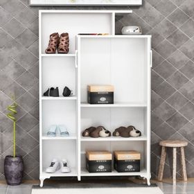 Decorotika Sanat Çok Amaçlı Beyaz Dolap
