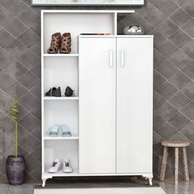 Decorotika Sanat Çok Amaçlı Beyaz Dolap