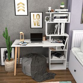 Decorotika Vina Beyaz Çalışma Masası