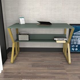 Decorotika Wake Silva Gold Çalışma Masası