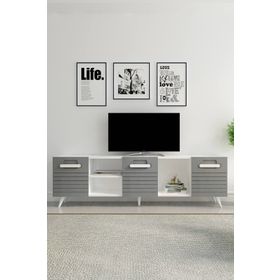 Decorotika Wing Antrasit-Gri Tv Ünitesi