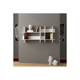 Decortie Beads Beyaz-Beyaz Kitaplık