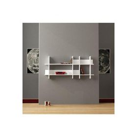 Decortie Beads Beyaz-Beyaz Kitaplık