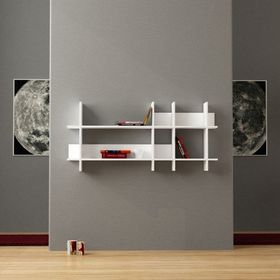 Decortie Beads Beyaz-Beyaz Kitaplık