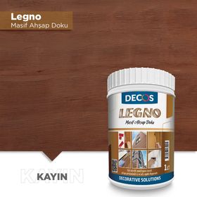 Decos Legno Masif 1 lt Kayın Ahşap Doku Verniği