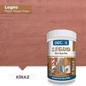 Decos Legno Masif 1 lt Kiraz Ahşap Doku Verniği