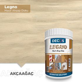 Decos Legno Masif 15 lt Akçaağaç Ahşap Doku Verniği
