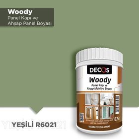 Decos R6021 Woody Panel 0.75 lt Yeşil Kapı Boyası
